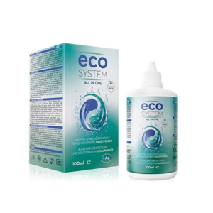 EcoSystem Travel Size 100ml υγρό φακών επαφής