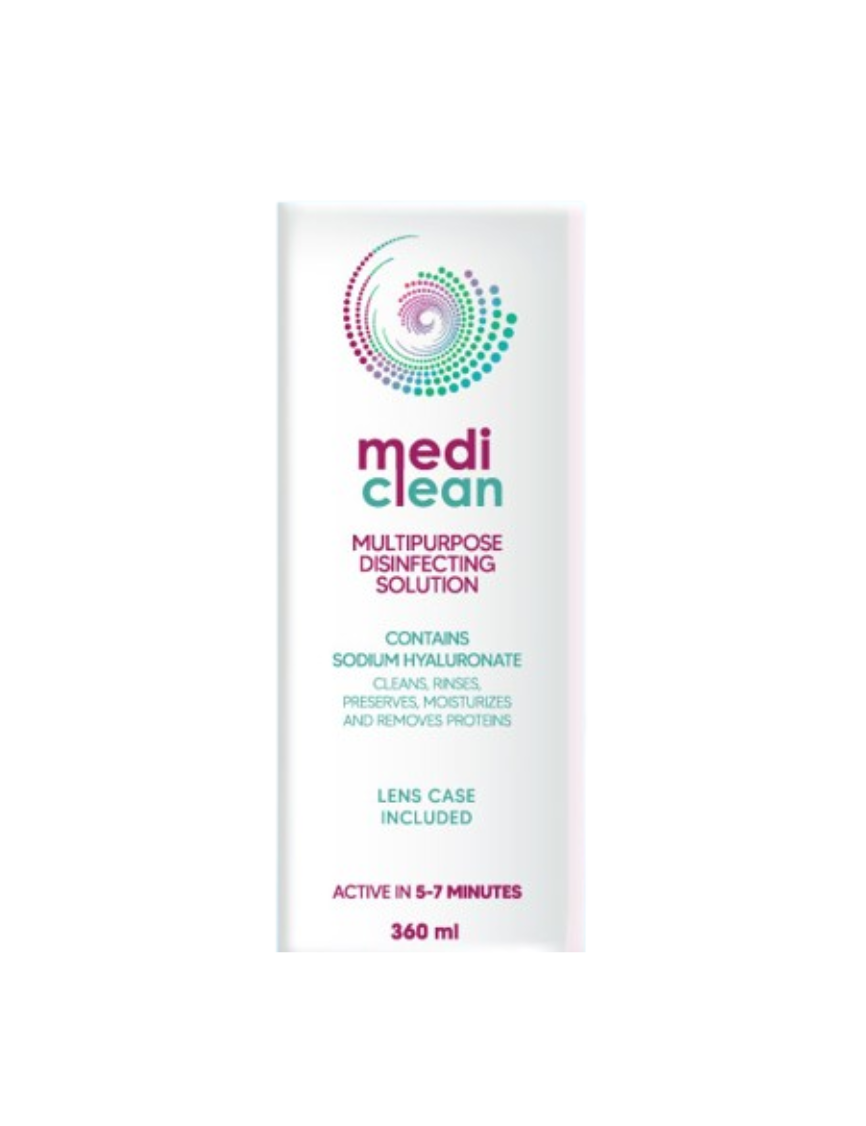 Υγρό φακών επαφής MediClean 360ml
