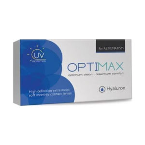 Optimax Hyaluron For Astigmatism Μηνιαίοι 3pk (3 φακοί)