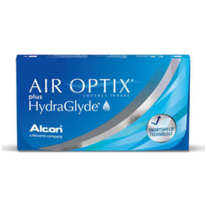 Air Optix Plus Hydraglyde Μυωπίας Μηνιαίοι 6τμχ