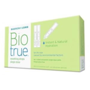 Bio True Οφθαλμικές σταγόνες 30x0.5ml