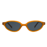 OLIVER ZHC-8880 C4 γυαλιά ηλίου πορτοκαλί οβάλ cat-eye